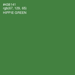 #438141 - Hippie Green Color Image
