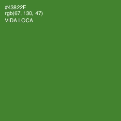 #43822F - Vida Loca Color Image