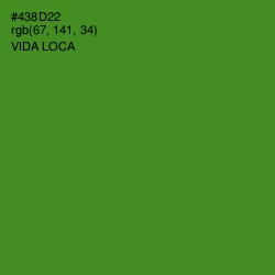 #438D22 - Vida Loca Color Image