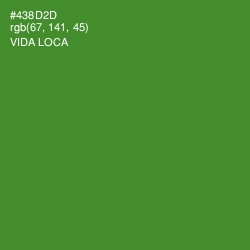 #438D2D - Vida Loca Color Image