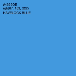 #4399DE - Havelock Blue Color Image