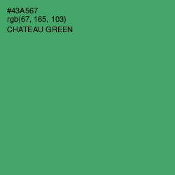 #43A567 - Chateau Green Color Image