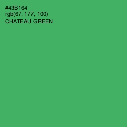 #43B164 - Chateau Green Color Image