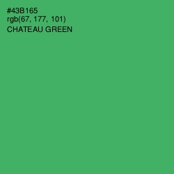 #43B165 - Chateau Green Color Image