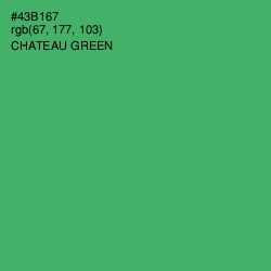 #43B167 - Chateau Green Color Image