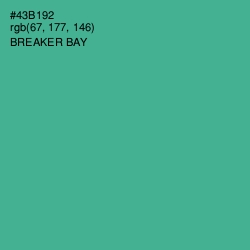 #43B192 - Breaker Bay Color Image