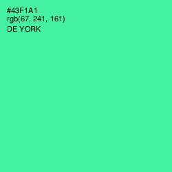 #43F1A1 - De York Color Image