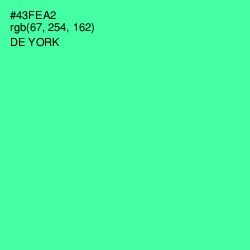 #43FEA2 - De York Color Image