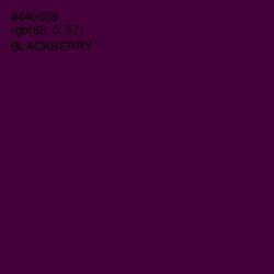 #440039 - Blackberry Color Image