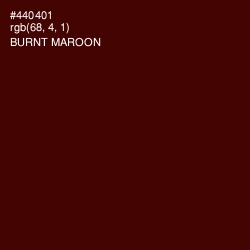 #440401 - Burnt Maroon Color Image