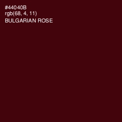 #44040B - Bulgarian Rose Color Image