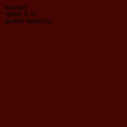 #440500 - Burnt Maroon Color Image