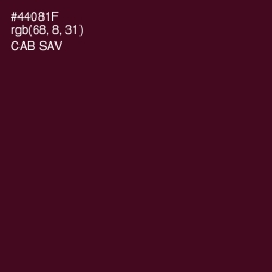 #44081F - Cab Sav Color Image