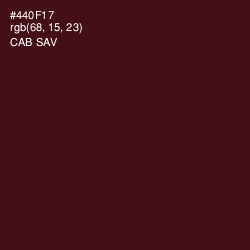 #440F17 - Cab Sav Color Image