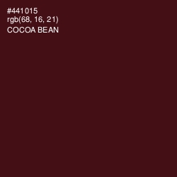 #441015 - Cocoa Bean Color Image