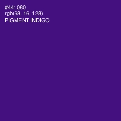 #441080 - Pigment Indigo Color Image