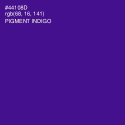 #44108D - Pigment Indigo Color Image