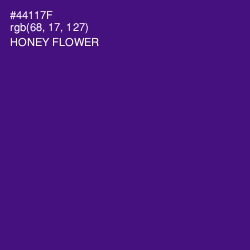 #44117F - Honey Flower Color Image