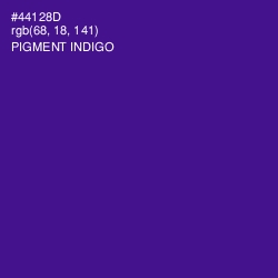 #44128D - Pigment Indigo Color Image