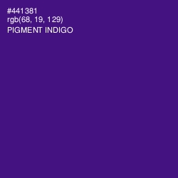 #441381 - Pigment Indigo Color Image