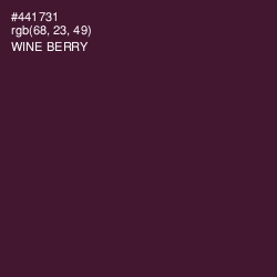 #441731 - Wine Berry Color Image