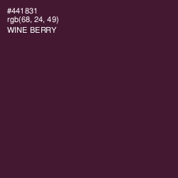 #441831 - Wine Berry Color Image
