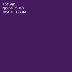 #441A61 - Scarlet Gum Color Image