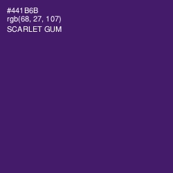 #441B6B - Scarlet Gum Color Image