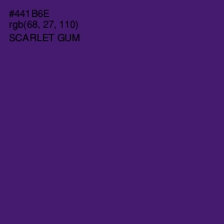 #441B6E - Scarlet Gum Color Image