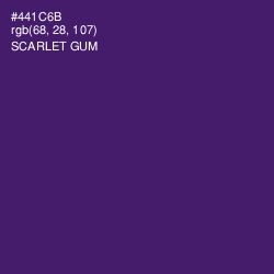 #441C6B - Scarlet Gum Color Image