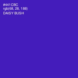 #441CBC - Daisy Bush Color Image