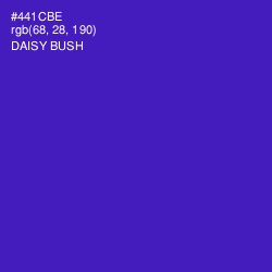 #441CBE - Daisy Bush Color Image