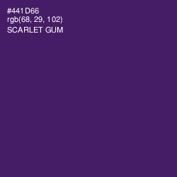 #441D66 - Scarlet Gum Color Image