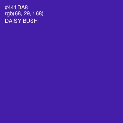 #441DA8 - Daisy Bush Color Image
