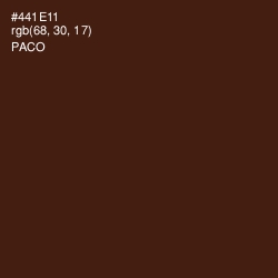 #441E11 - Paco Color Image