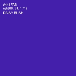 #441FAB - Daisy Bush Color Image