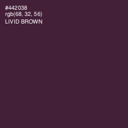#442038 - Livid Brown Color Image