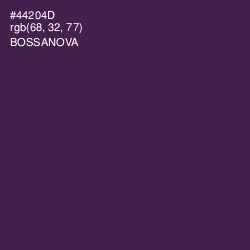 #44204D - Bossanova Color Image