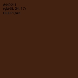 #442211 - Deep Oak Color Image