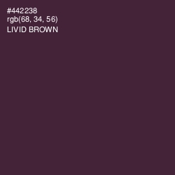 #442238 - Livid Brown Color Image