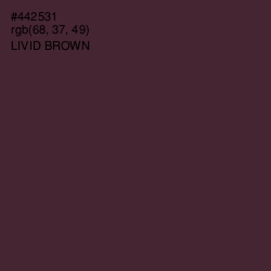 #442531 - Livid Brown Color Image