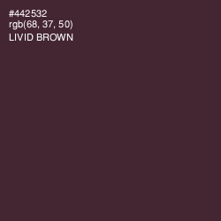 #442532 - Livid Brown Color Image