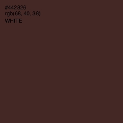 #442826 - Crater Brown Color Image