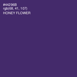 #44296B - Honey Flower Color Image