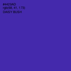 #4429AD - Daisy Bush Color Image