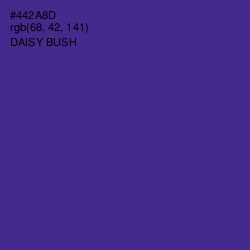 #442A8D - Daisy Bush Color Image