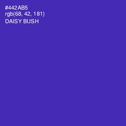 #442AB5 - Daisy Bush Color Image