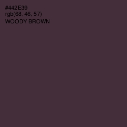 #442E39 - Woody Brown Color Image