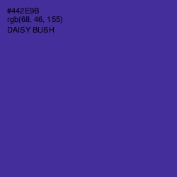 #442E9B - Daisy Bush Color Image