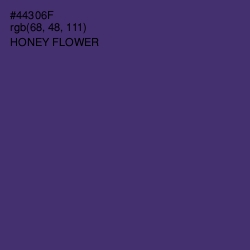 #44306F - Honey Flower Color Image